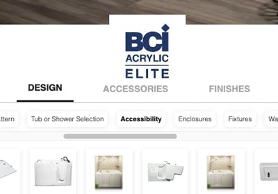 virtual design tool including accessibility solutions