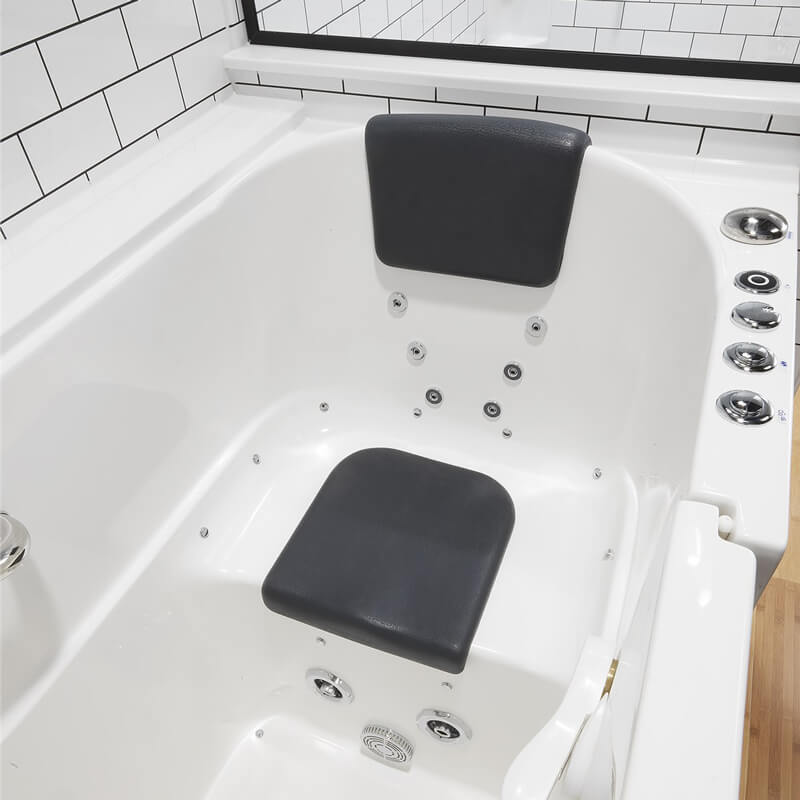 hydro jet therapy features of a walk-in tub