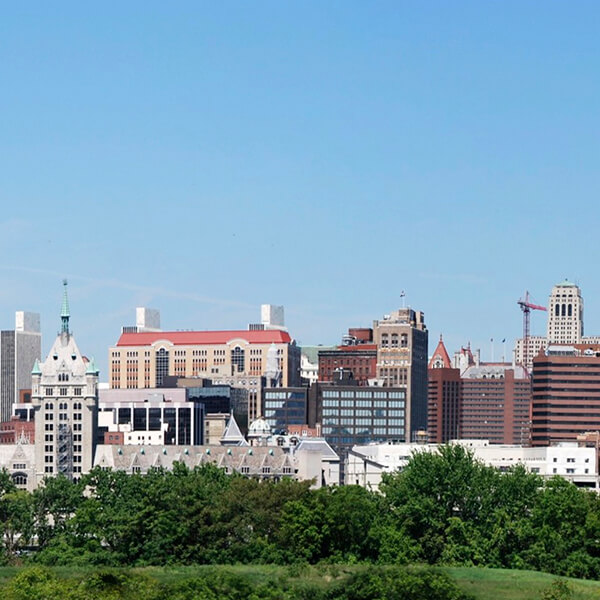 albany city skyline