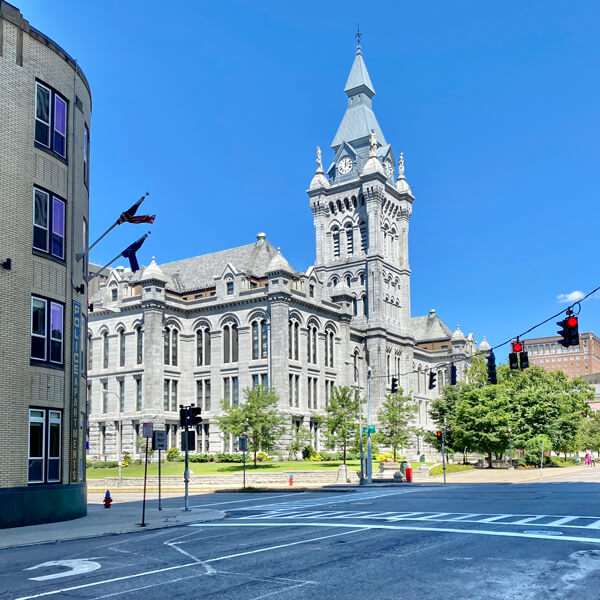 buffalo downtown city skyline