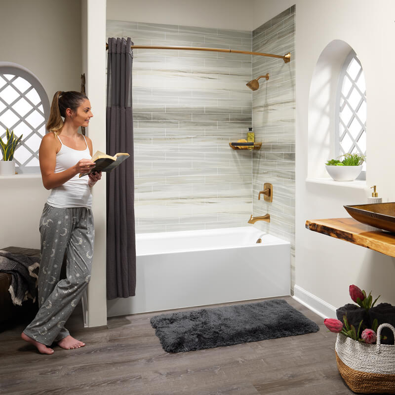 porcelain shower and bathroom remodeling services