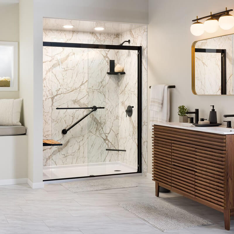 porcelain shower and bathroom remodeling services