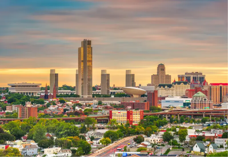 Albany, New York Skyline