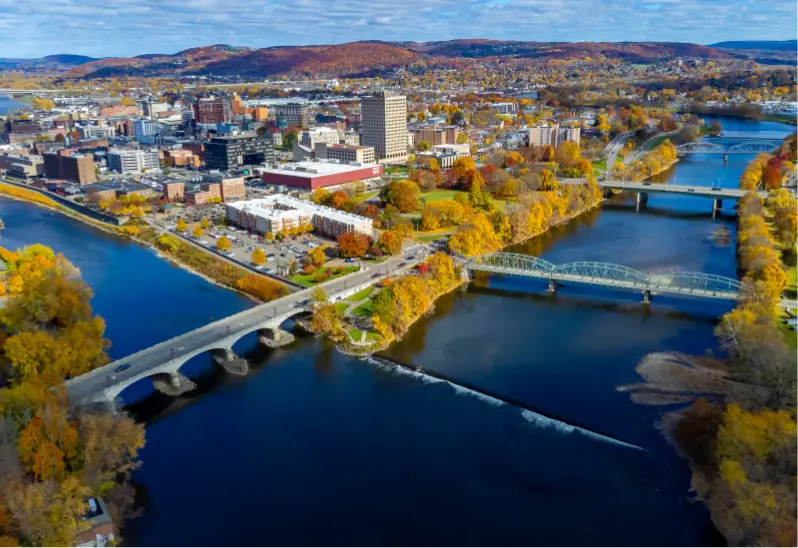 Binghamton, New York Skyline