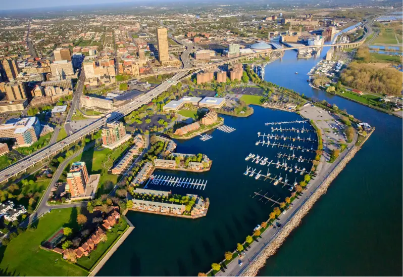 Buffalo, New York Skyline
