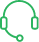 green icon headset