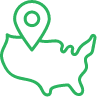 usa map icon